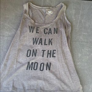 Free ❤️Old navy boyfriend tank xs moon